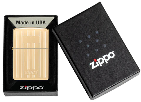 Zippo High Polish Brass Lighter