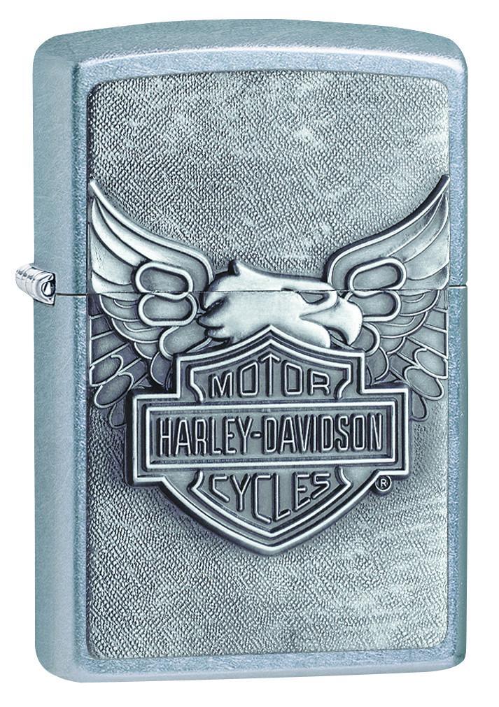 20230, Harley-Davidson Eagle, Emblem, Street Chrome, Classic Case