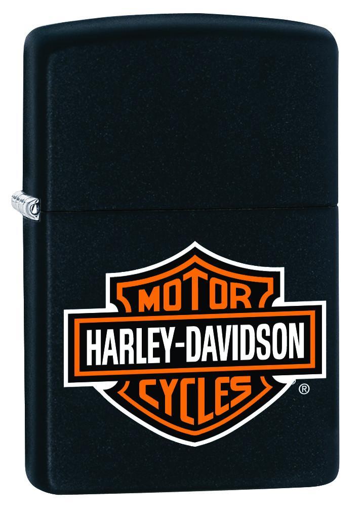 218HD, Harley-Davidson Classic, Color Image, Black Matte, Classic Case