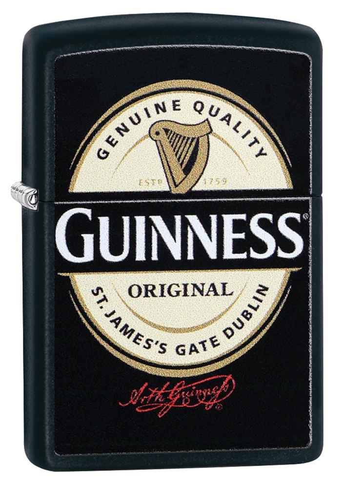 Guinness Black Matte Lighter