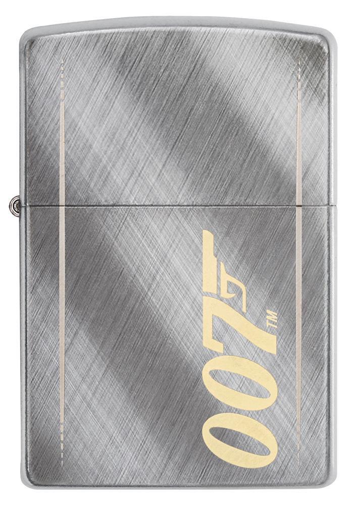 Zippo 29775 Brushed Chrome James Bond 007 Lighter