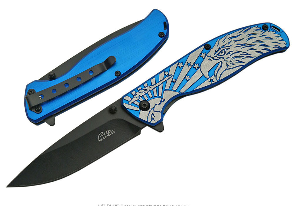 Folding Knife Blue Colour