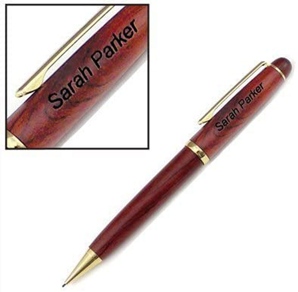 Rosewood Engraved/Personalized Pens Free Engraving