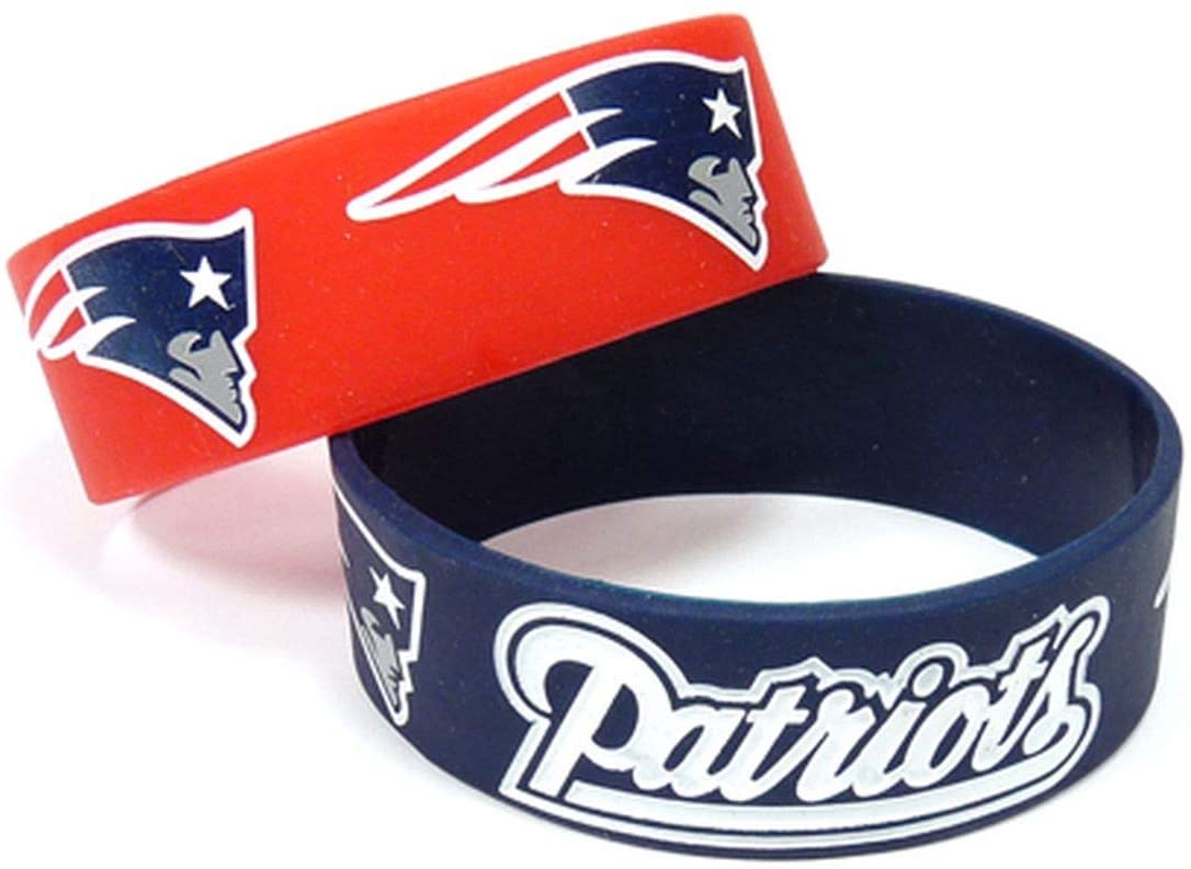 Silicone Rubber Bracelet New England Patriots