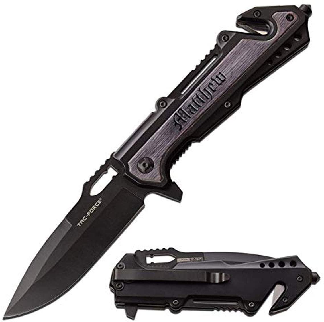 TAC-FORCE TF-1024BGY OPEN ASSISTED KNIFE