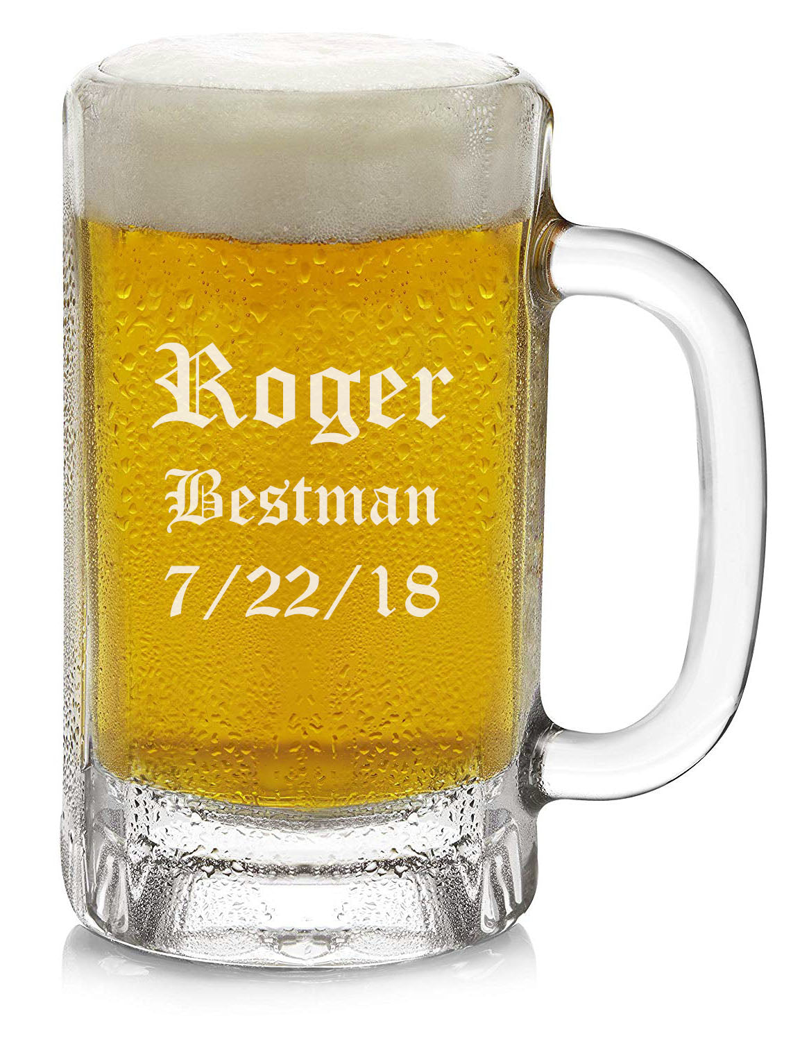 Giant Beer Mug Personalized Beer Stein 16 Ounces