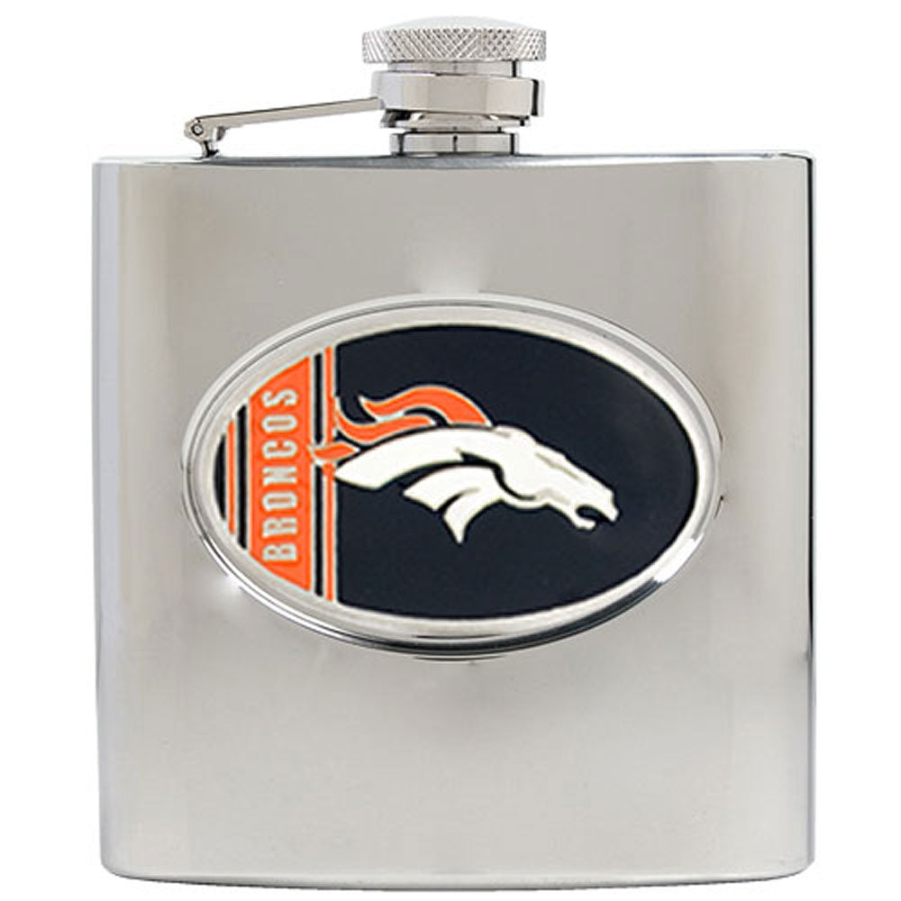 NFL Stainless Steel Denver Bronco Flask