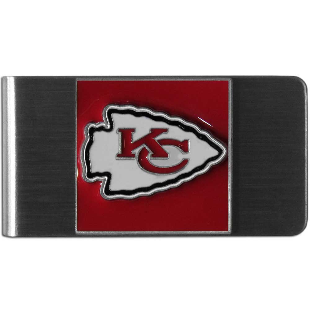 Kansas City Chiefs Steel Money Clip