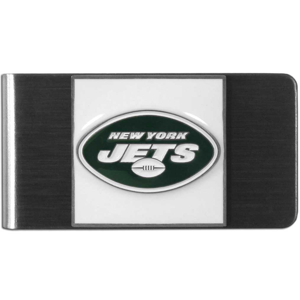 Net Your Jets NFL Steel Money Clip