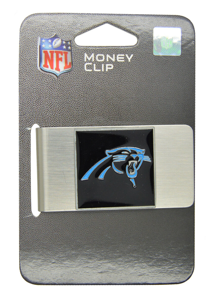 Carolina Panther NFL Steel Money Clip